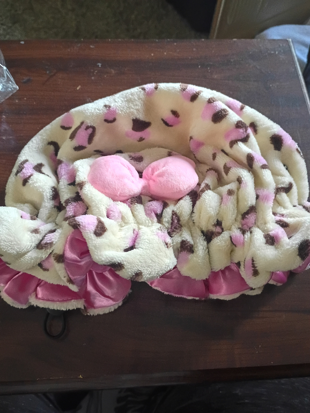 Silk Adjustable Sleeping Bonnet- New